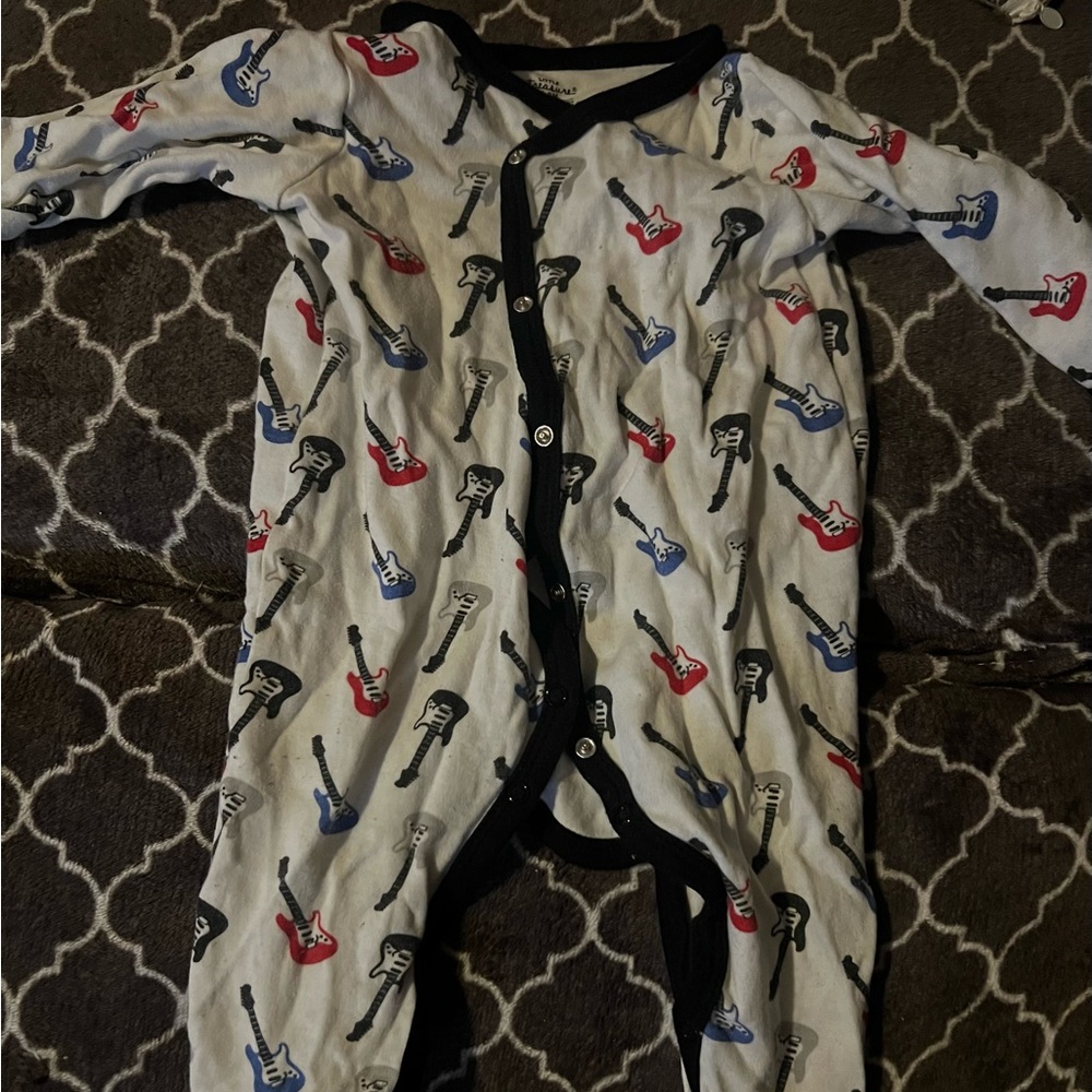 Guitar onesie